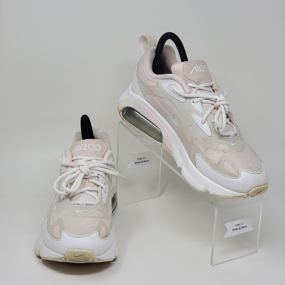 NIKE AT6175-600 LIGHT SOFT PINK AIR MAX 200 WOMENS SNEAKER SIZE 7 PREOWNED
